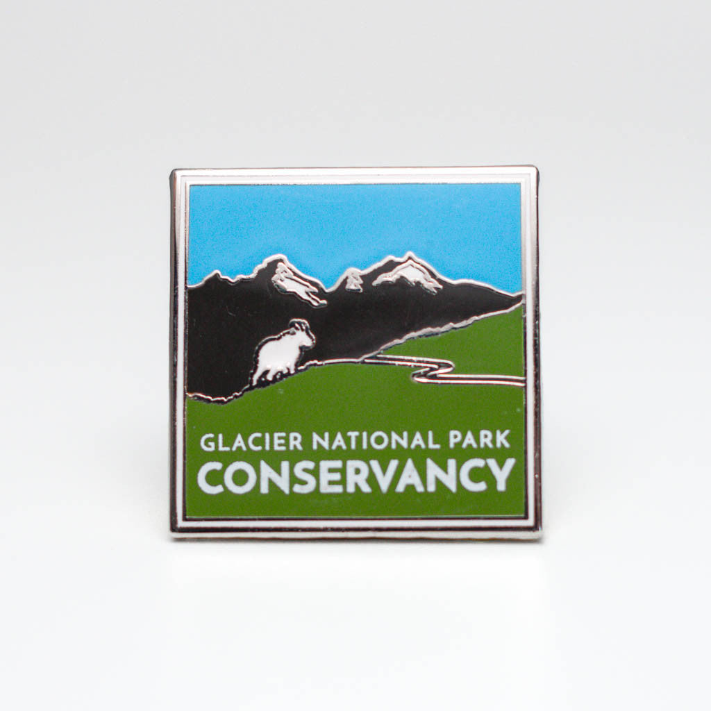 Glacier Conservancy Logo Pin