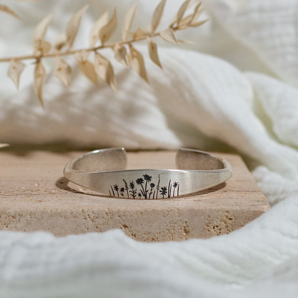 Wildflower Cuff - Silver