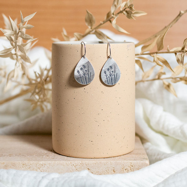 Wildflower Earrings - Silver