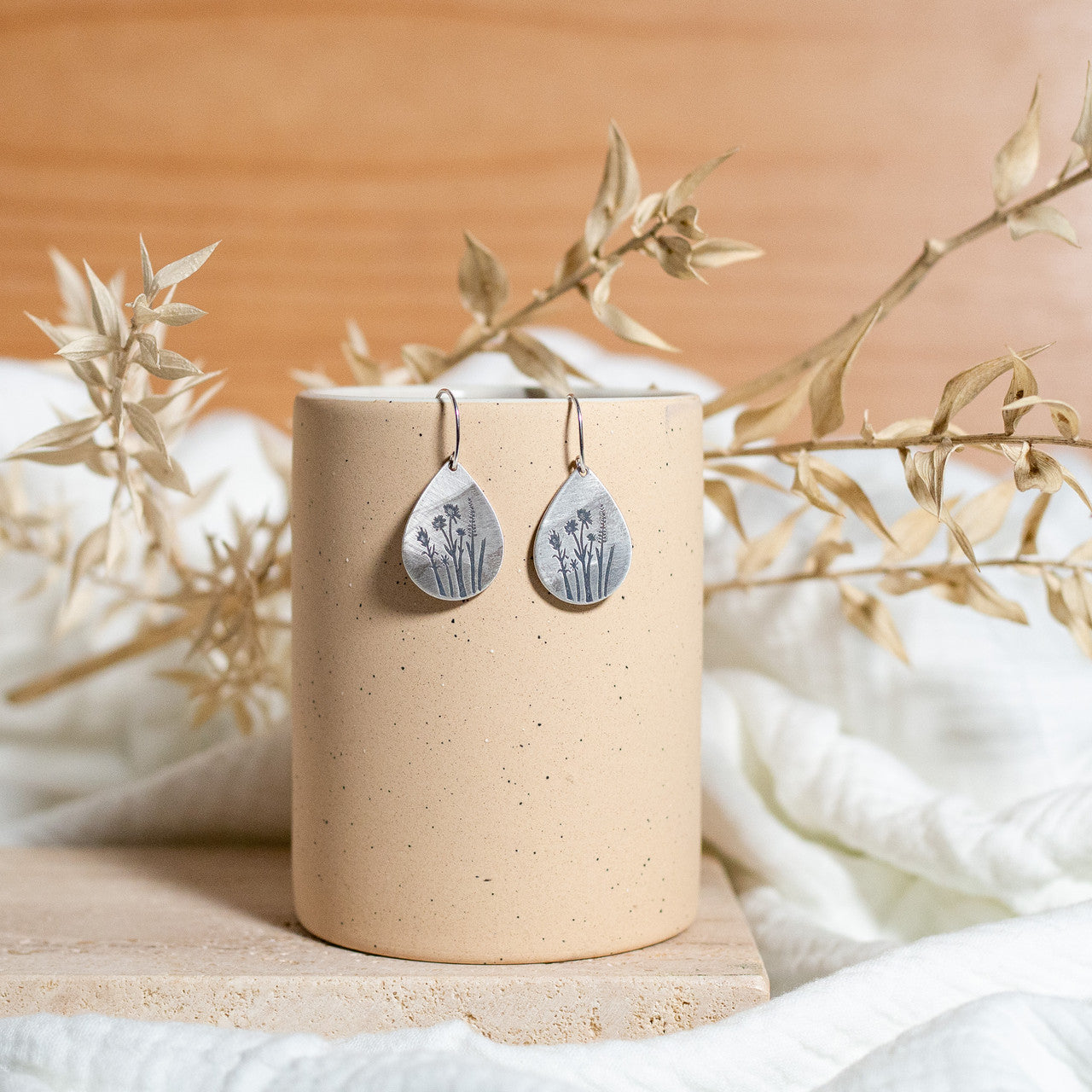 Wildflower Earrings - Silver