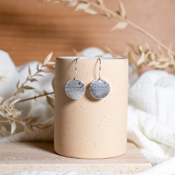 St Mary Earrings - Silver