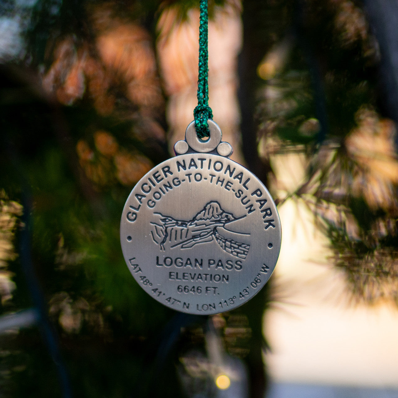 Logan Pass Benchmark Ornament