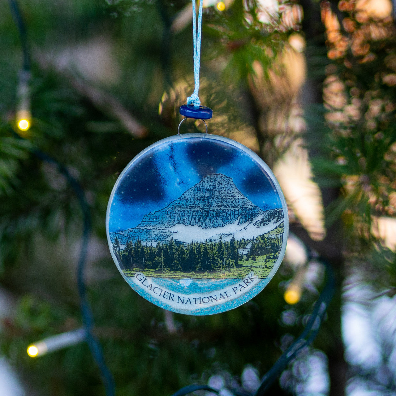 Mt Reynolds Glass Ornament