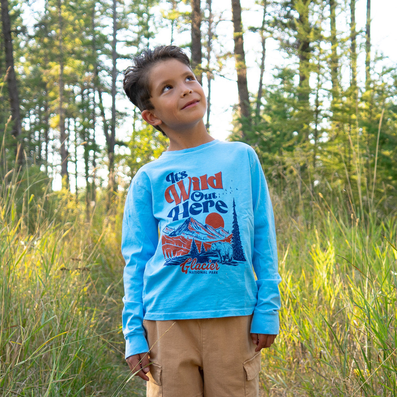 It's Wild Out Here Long Sleeve T-Shirt (youth)