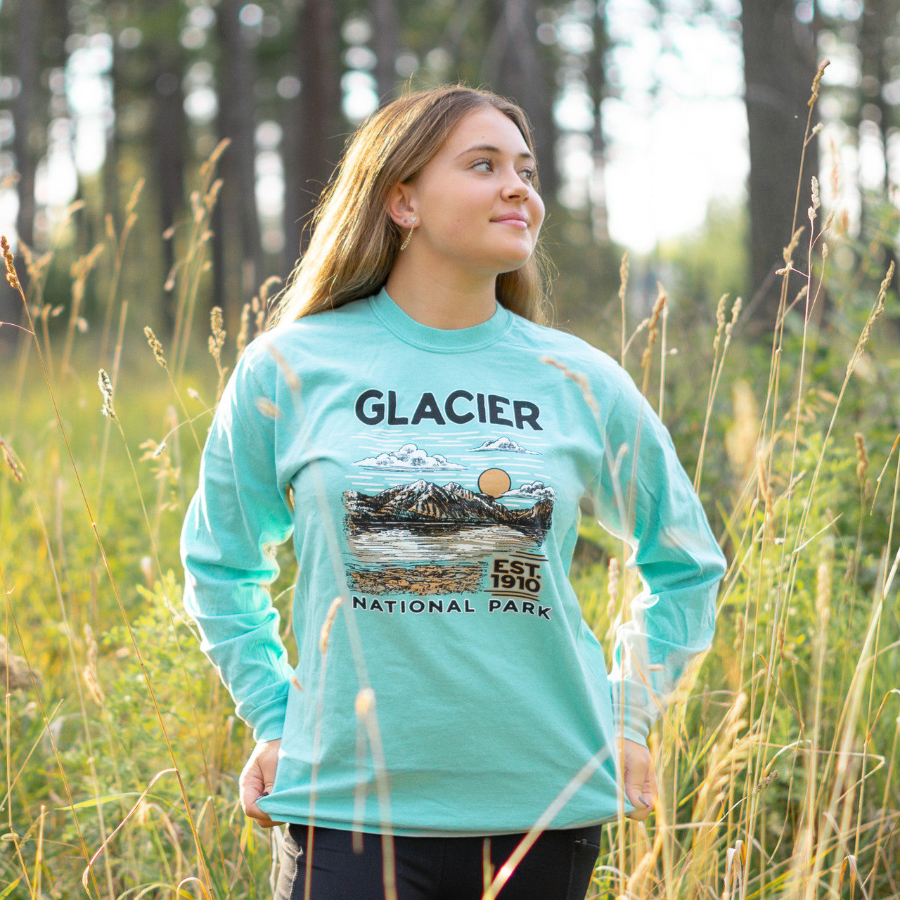 Lake McDonald Long Sleeved T-Shirt – Glacier National Park Conservancy
