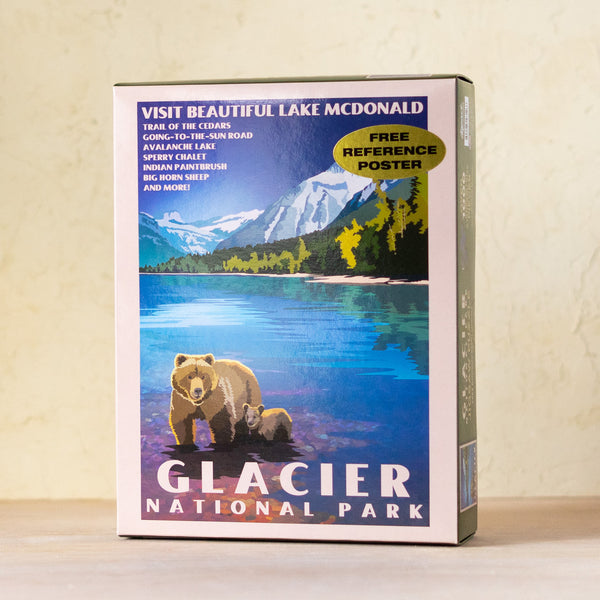 Retro Lake McDonald Puzzle