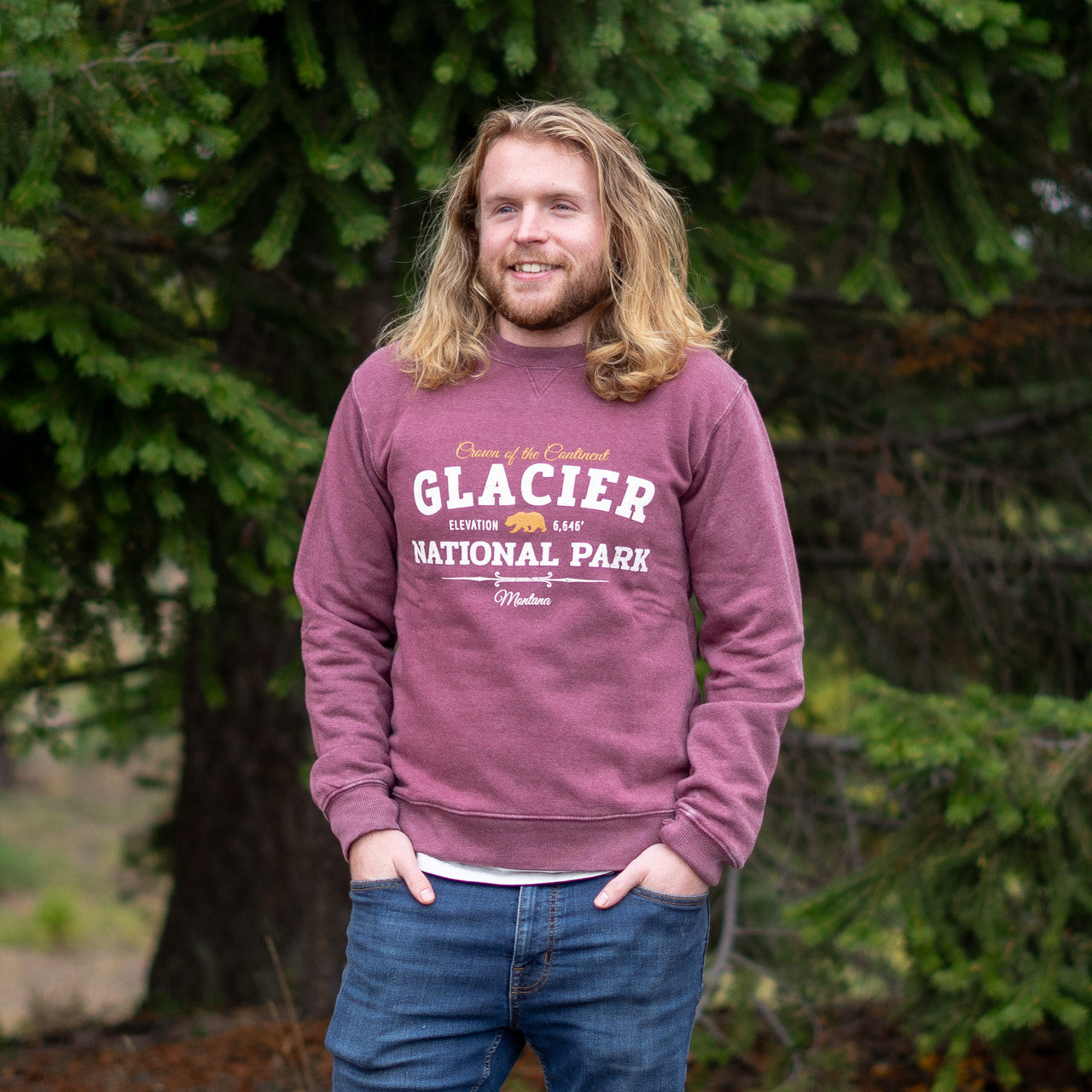 Glacier Bear Crewneck Sweatshirt