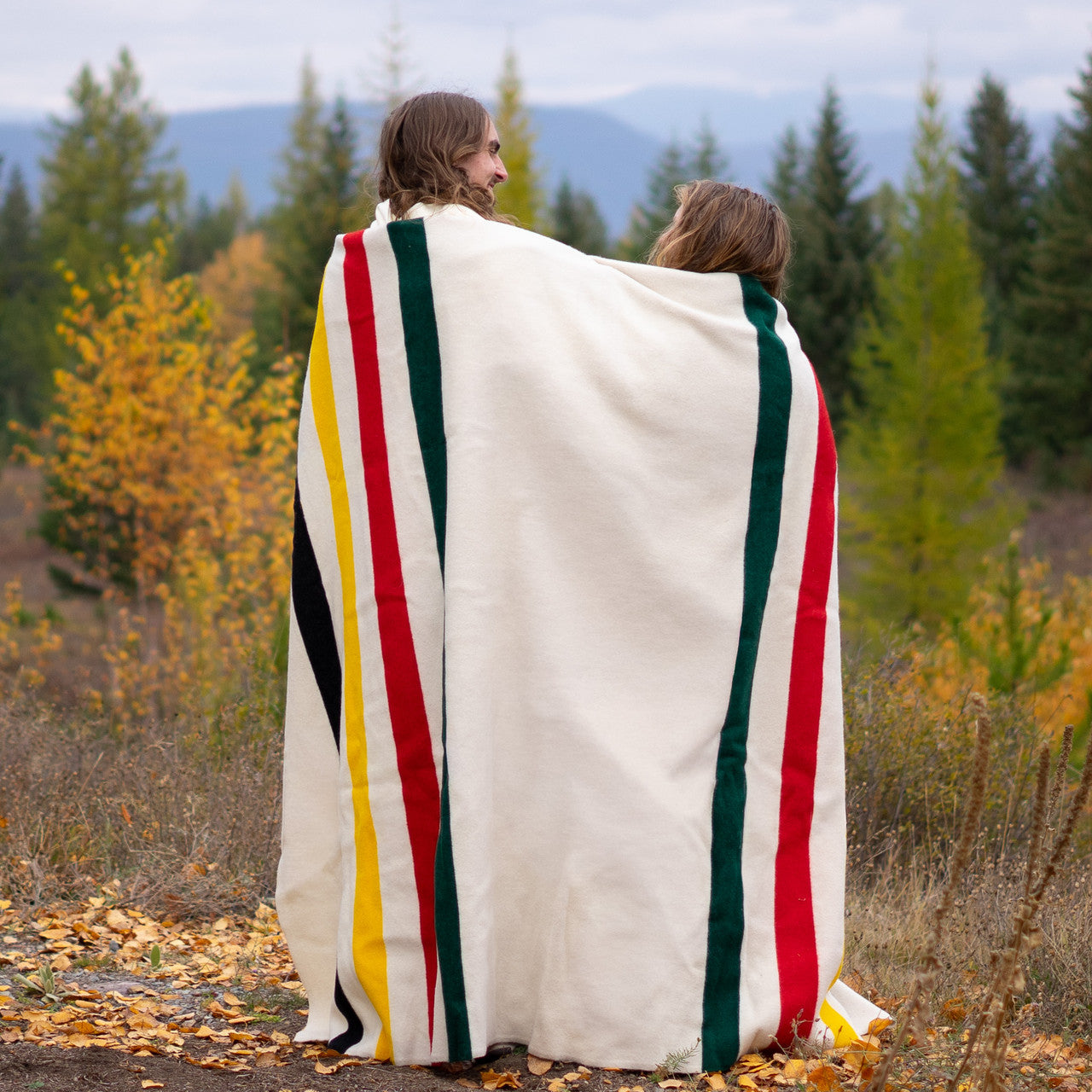 Pendleton Glacier Stripe Queen Blanket