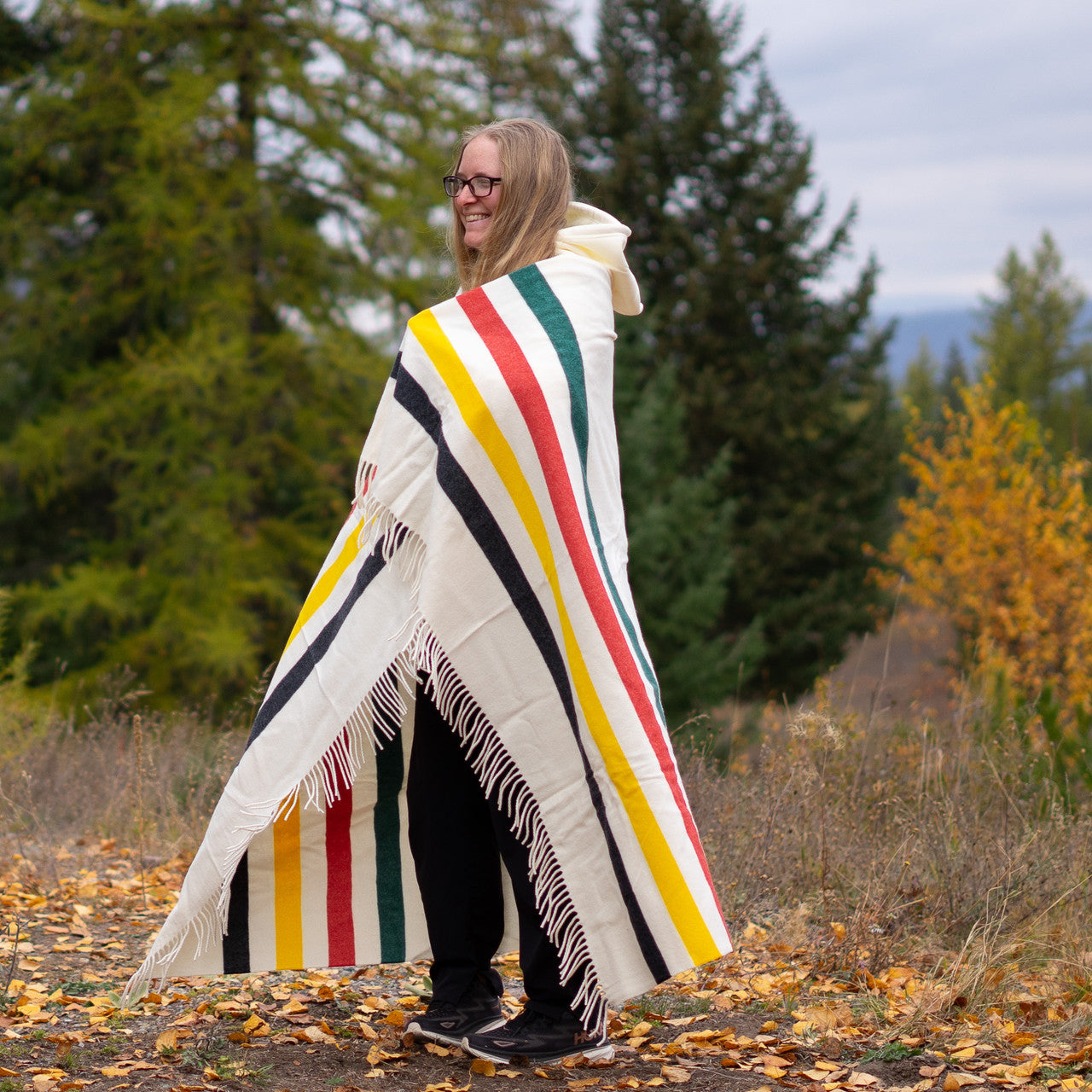 Pendleton 5th Ave Glacier Merino Throw Blanket
