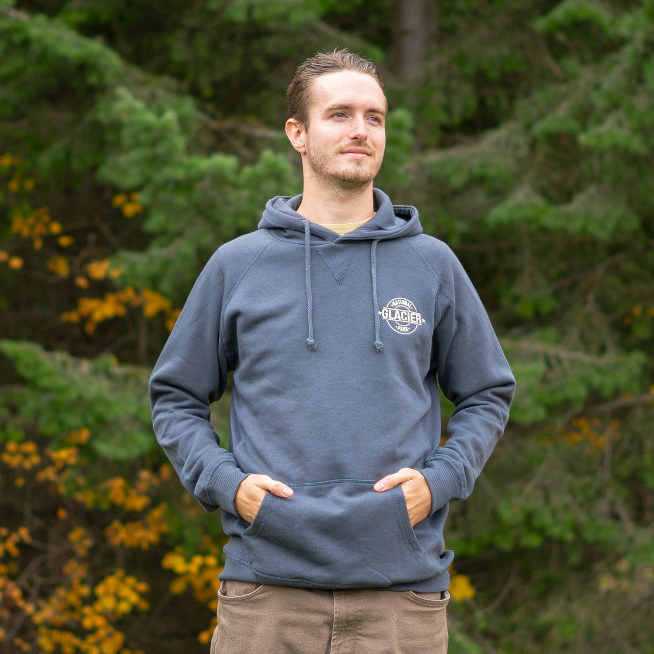 Minimalist Glacier Icon Hoodie