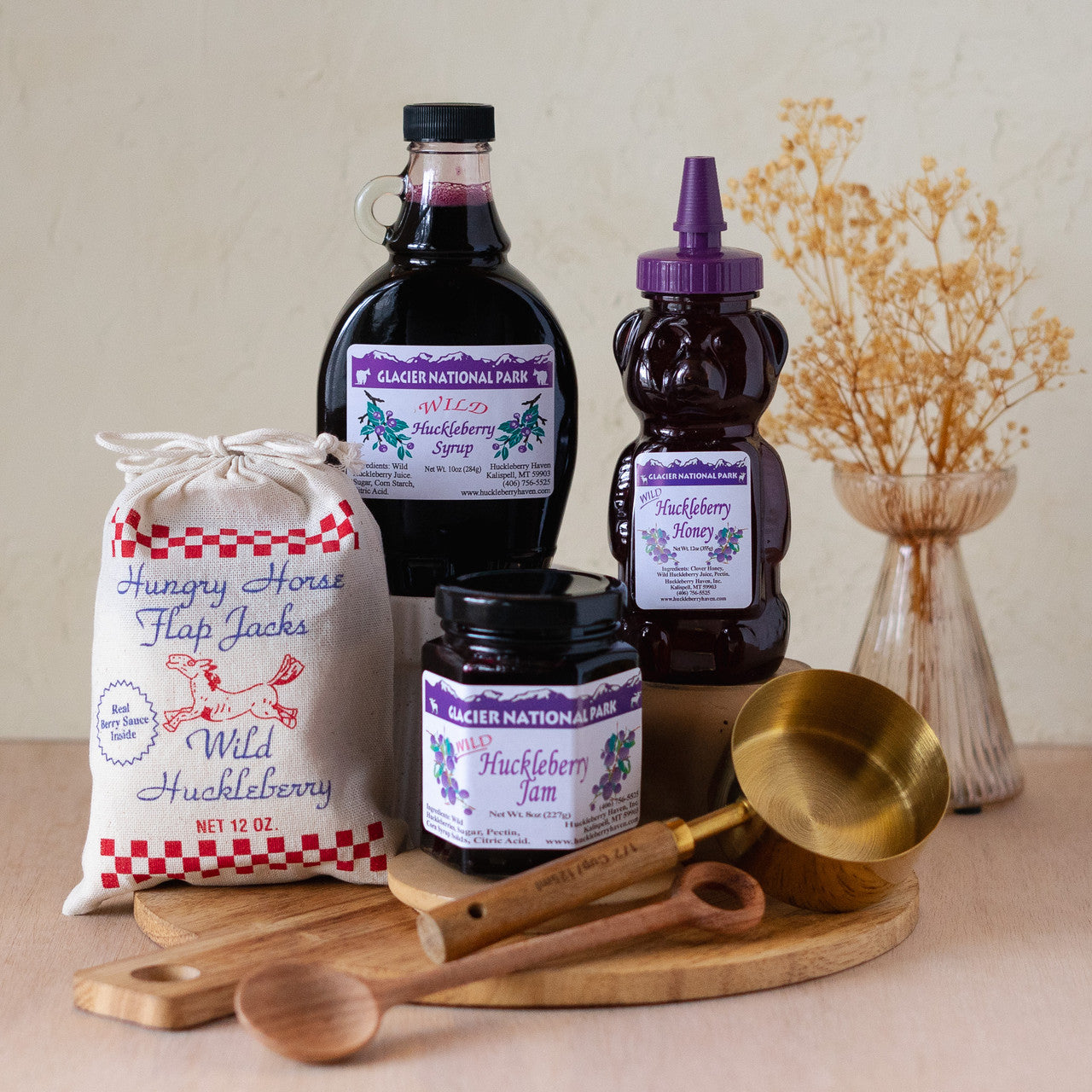 Huckleberry Breakfast 4 Piece Set