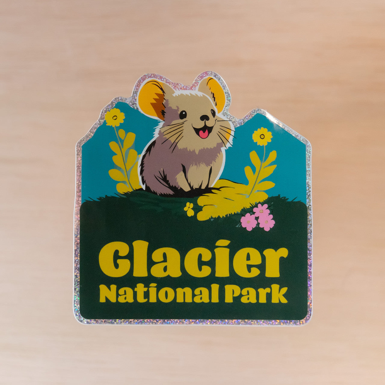 Smiling Pika Sticker