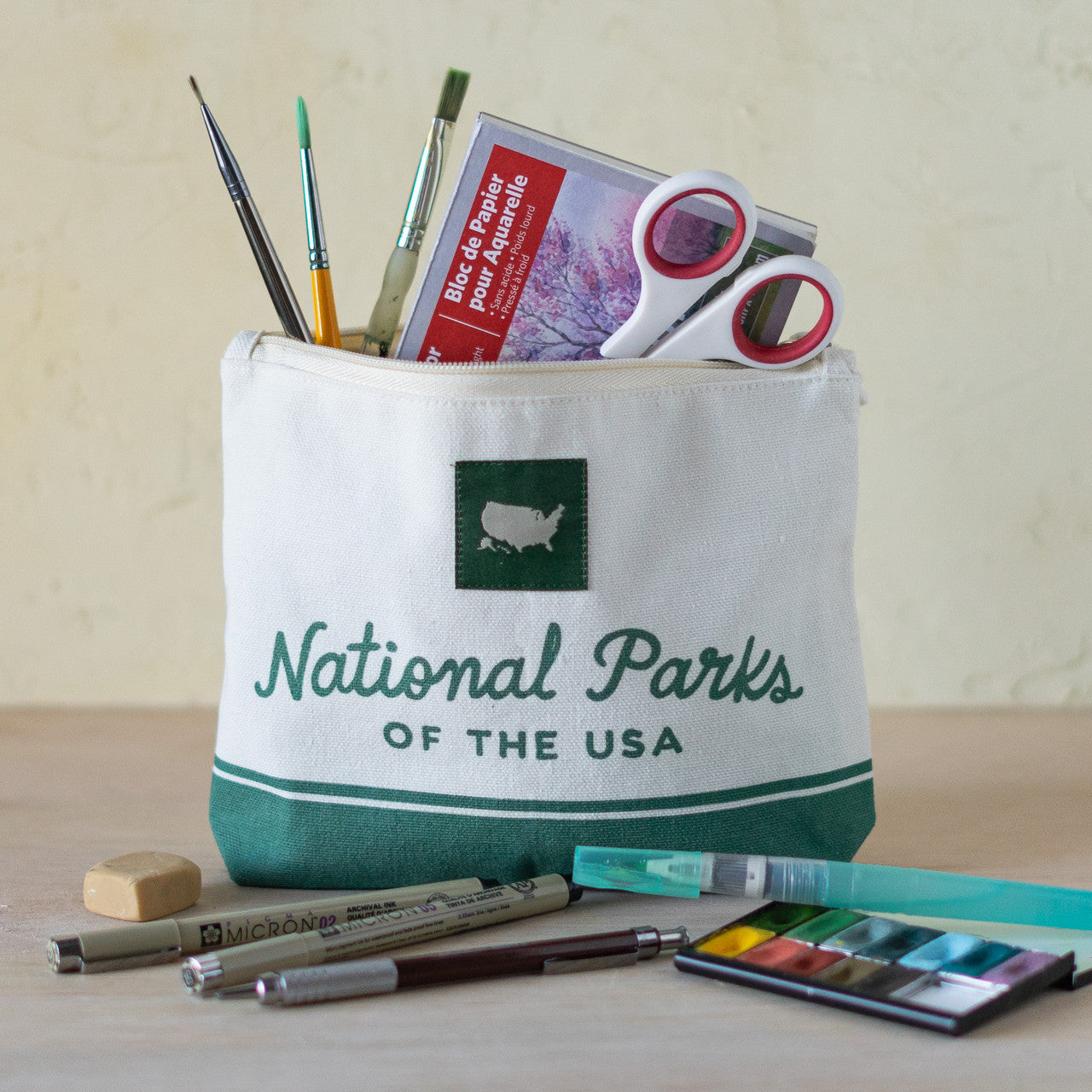 National Parks Zip Pouch