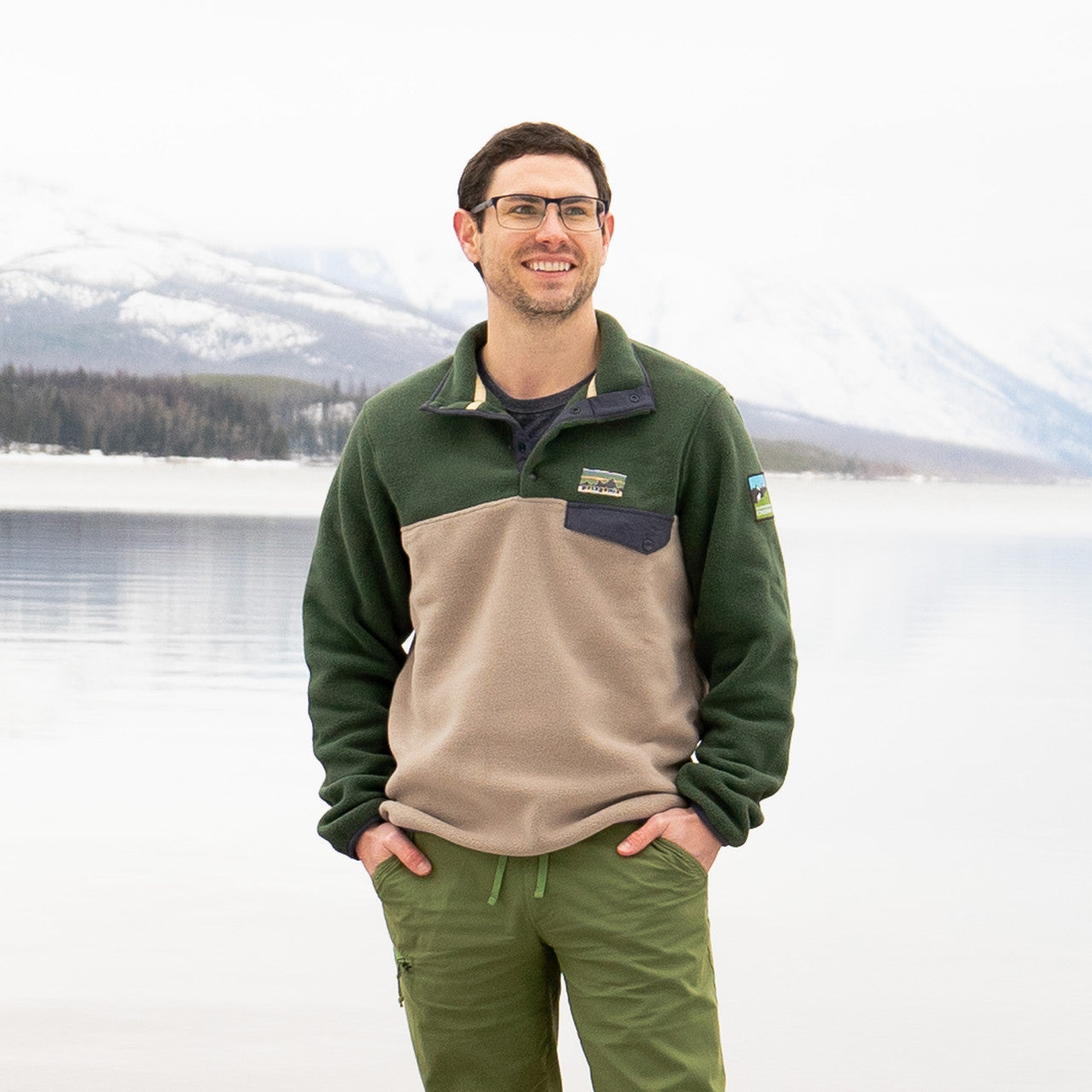 Patagonia Lightweight Synchilla Fleece - Seabird - 2XL