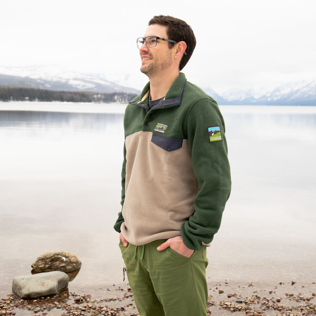 Patagonia Lightweight Synchilla Fleece - Seabird - 2XL – Glacier