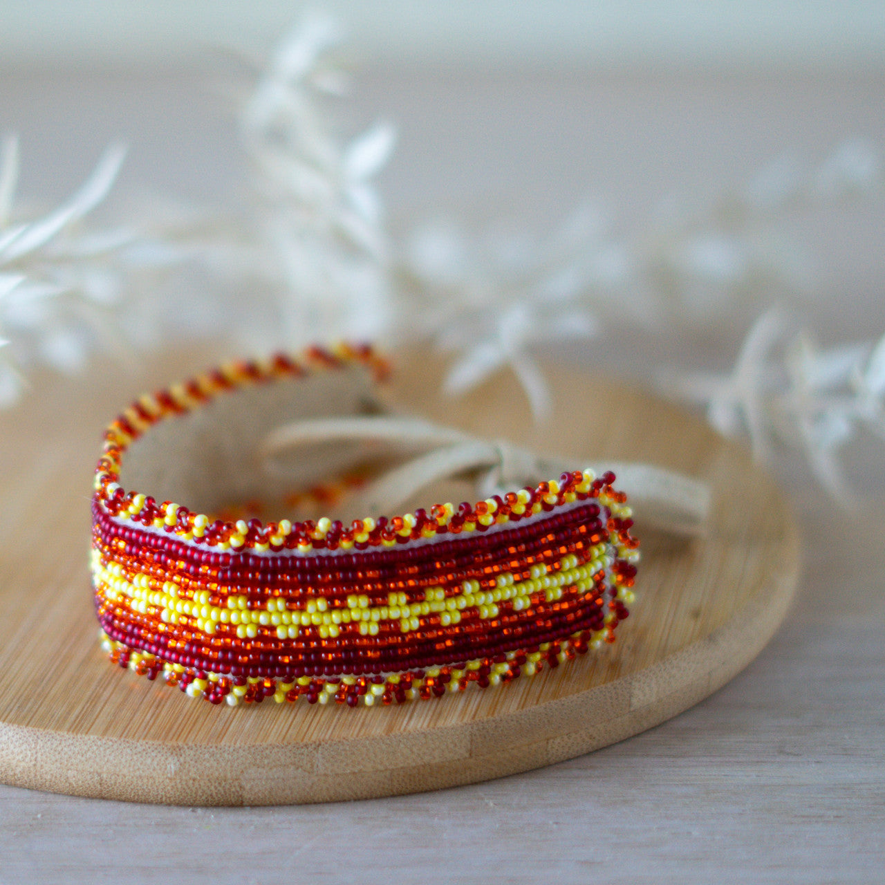 Beaded Wrap Cuff