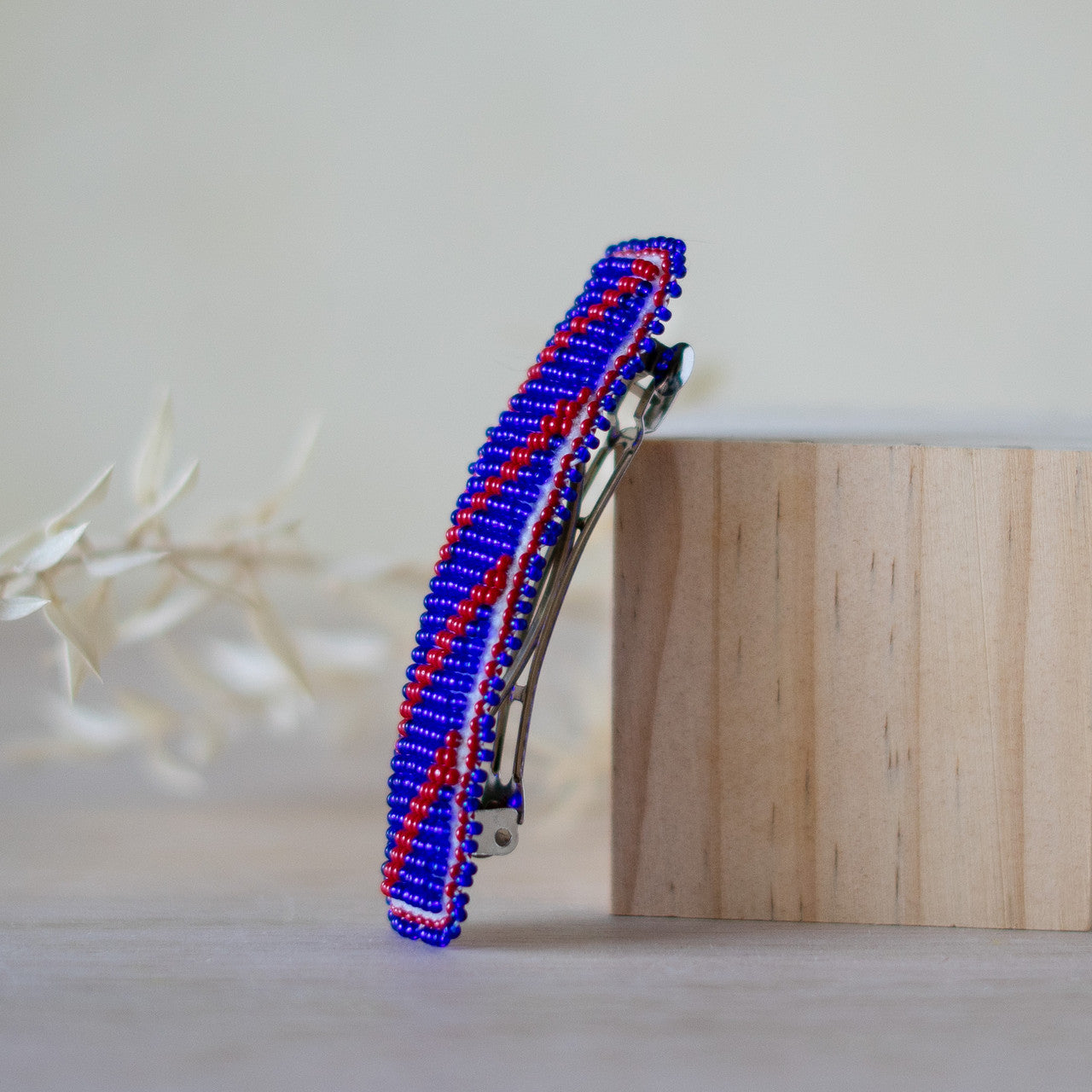 Beaded Barrette