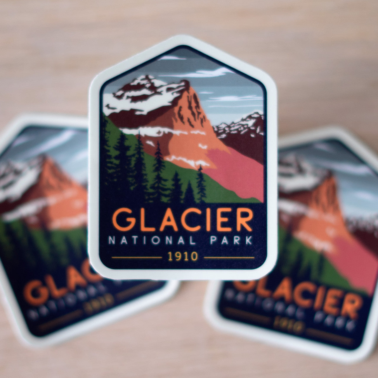 Mountain View Sticker