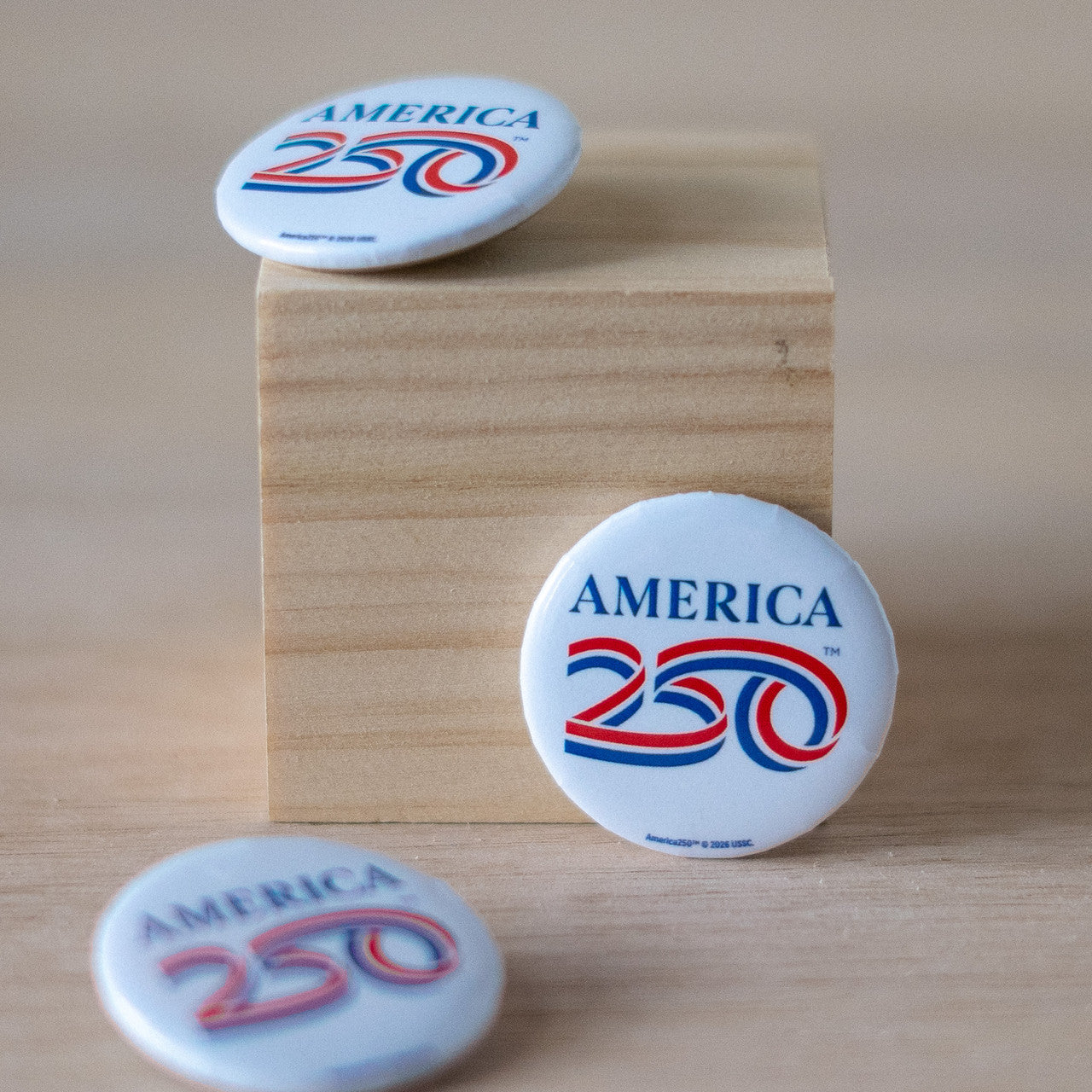 America 250 Button