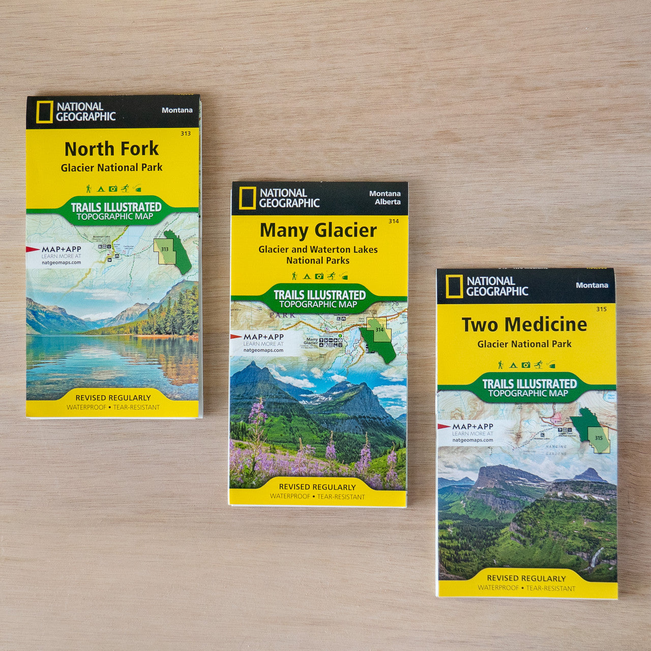 National Geographic 3 Map Pack