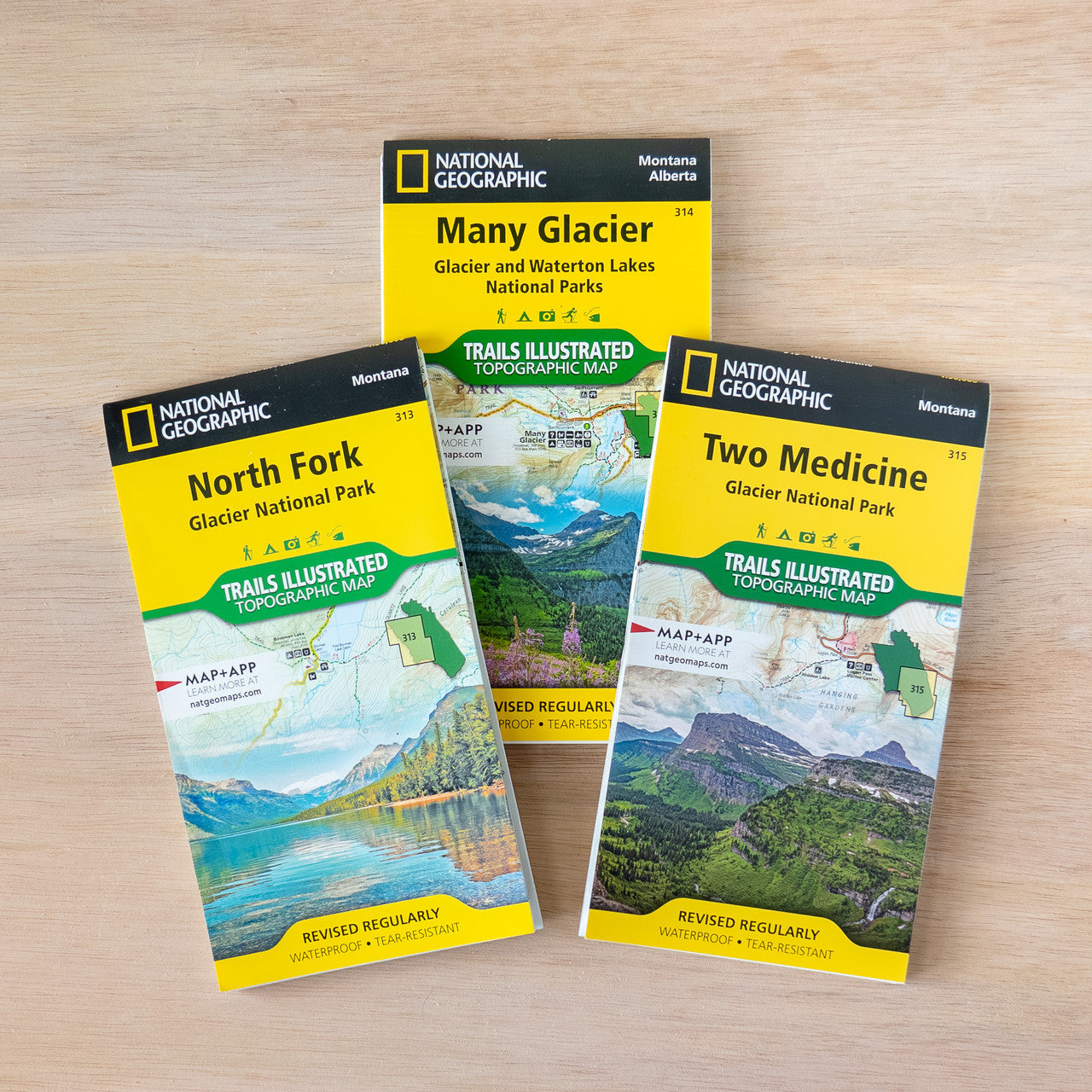 National Geographic 3 Map Pack