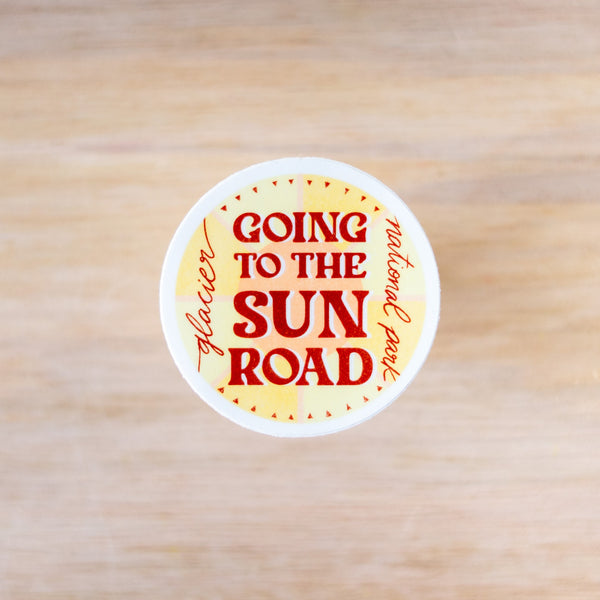 Going-to-the-Sun Road Round Sticker