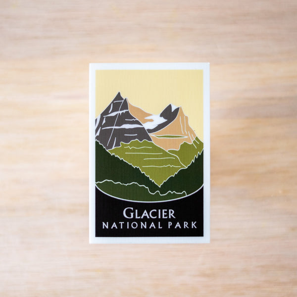 Glacier Traveler Series Sticker