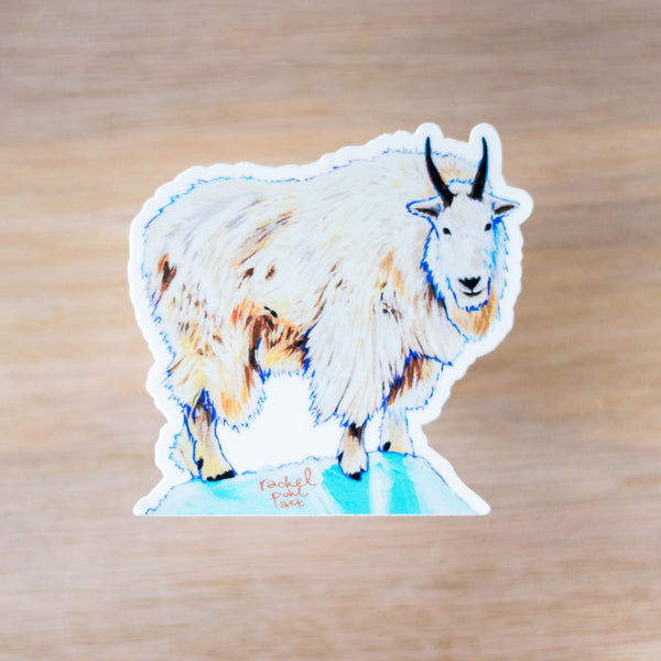 Rachel Pohl Mountain Goat Sticker