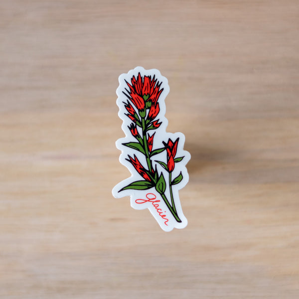 Indian Paintbrush Sticker