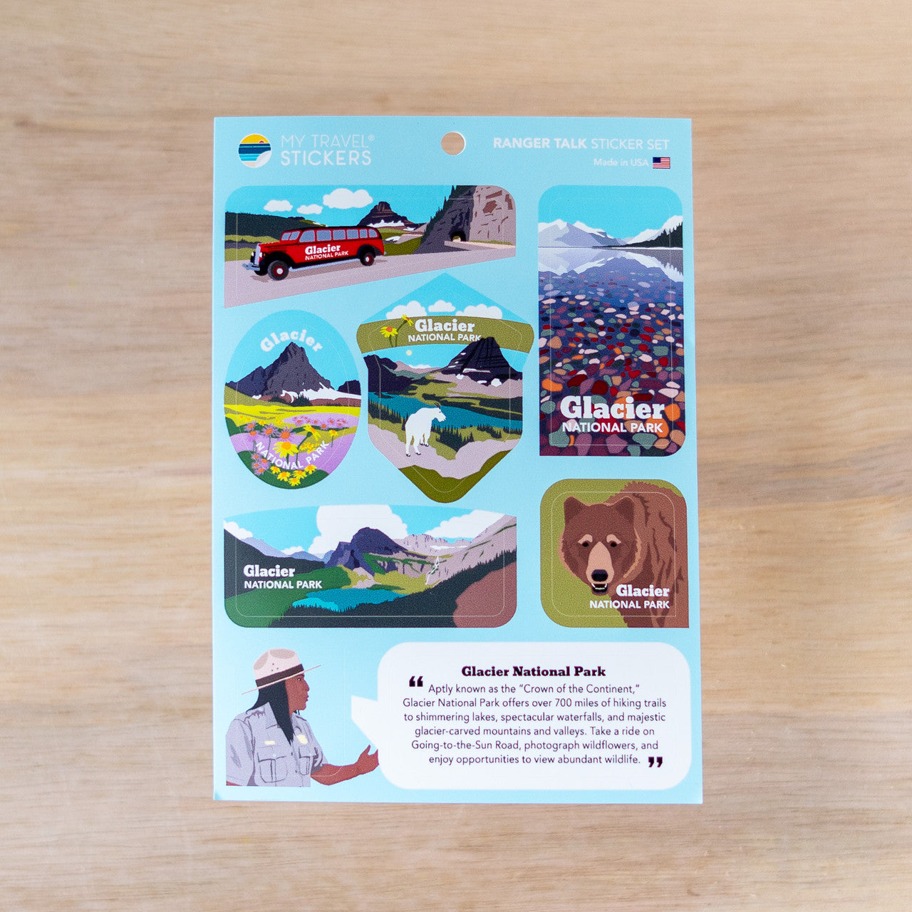 Ranger Facts Sticker Sheet