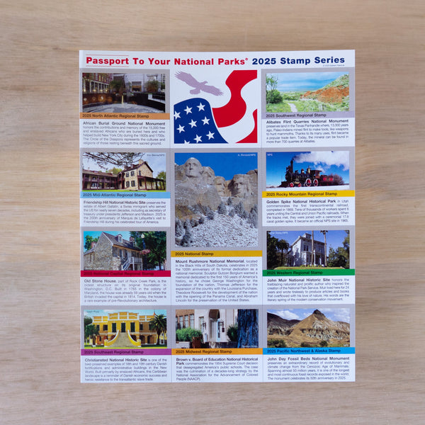 2025 Passport Stamp Set