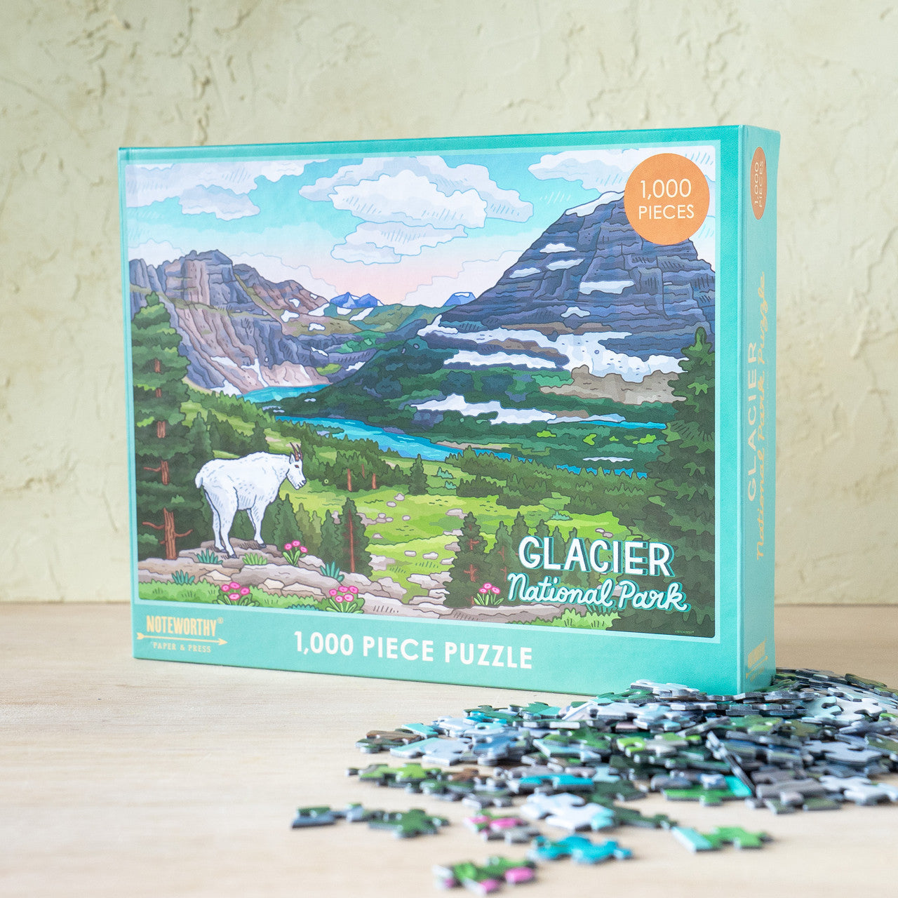 Hidden Lake and Goat Puzzle