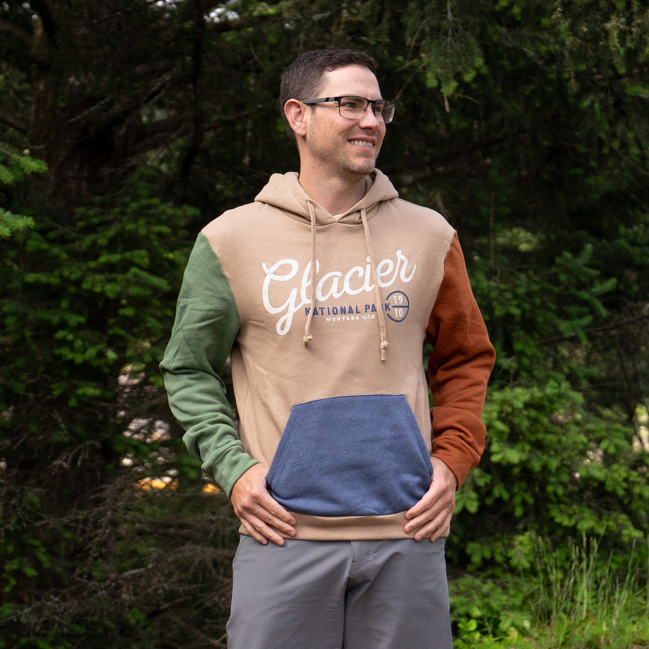 Colorblock Glacier Hoodie