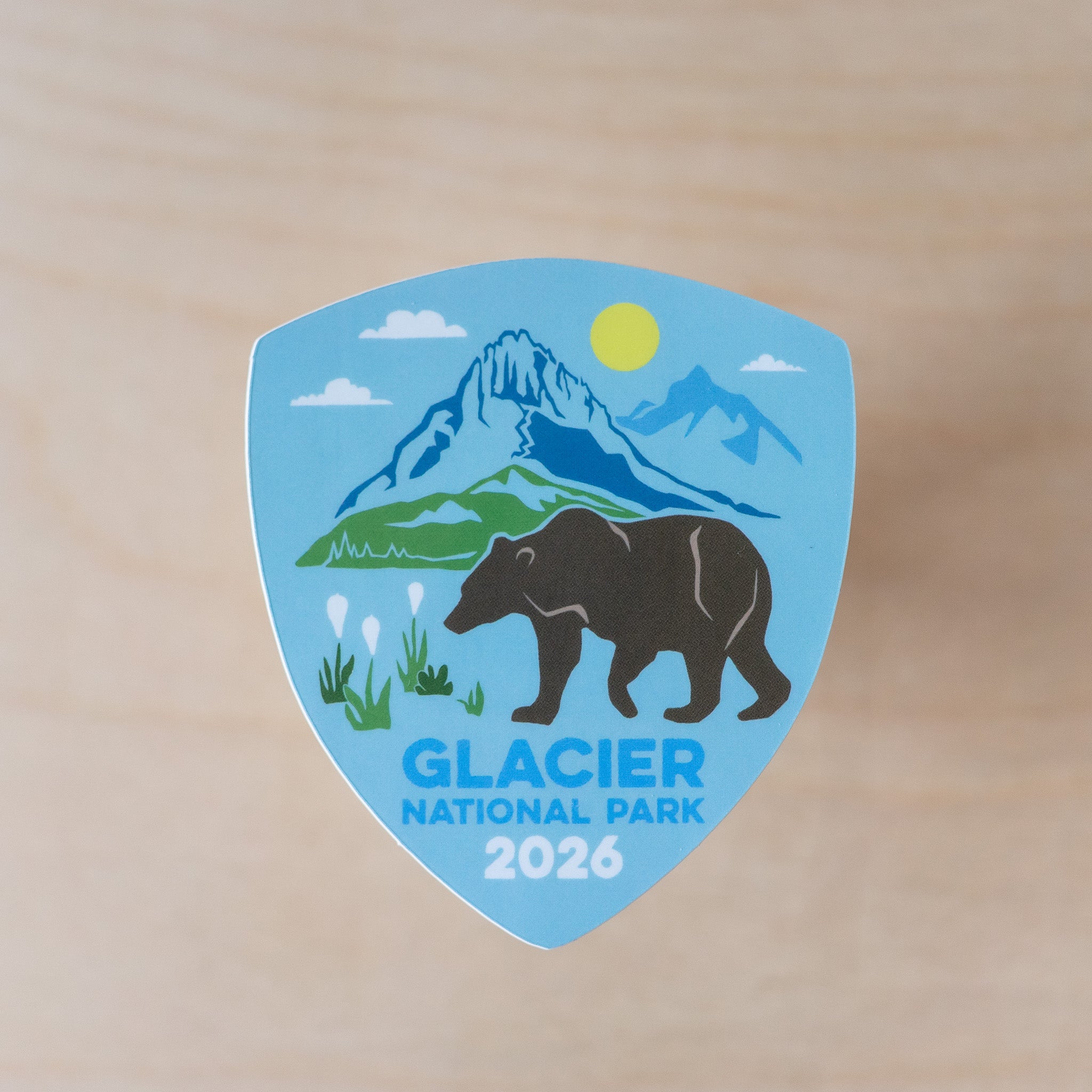 2026 Many Glacier Sticker