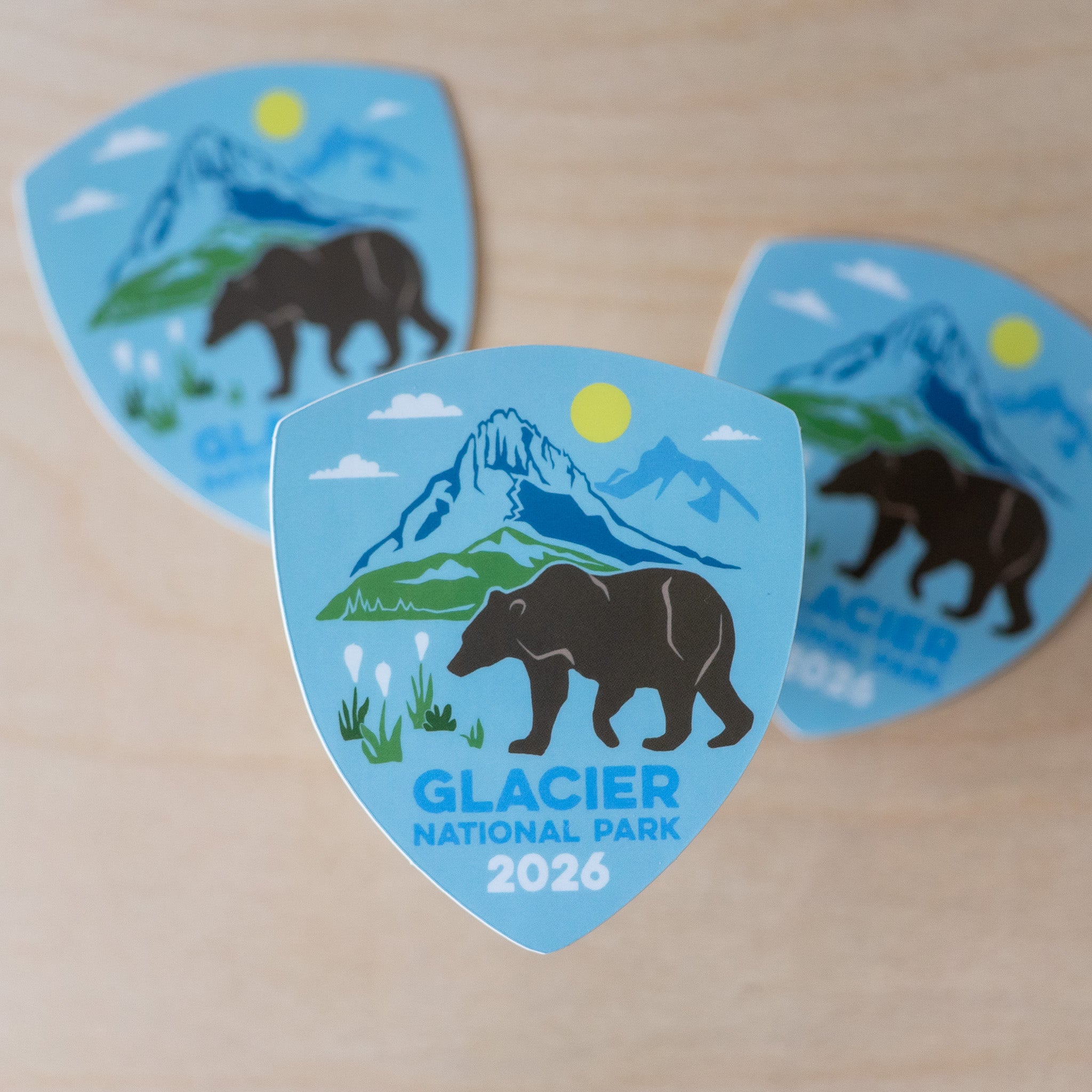2026 Many Glacier Sticker