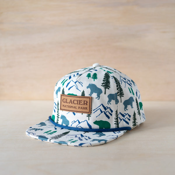 Youth Glacier Pattern Hat