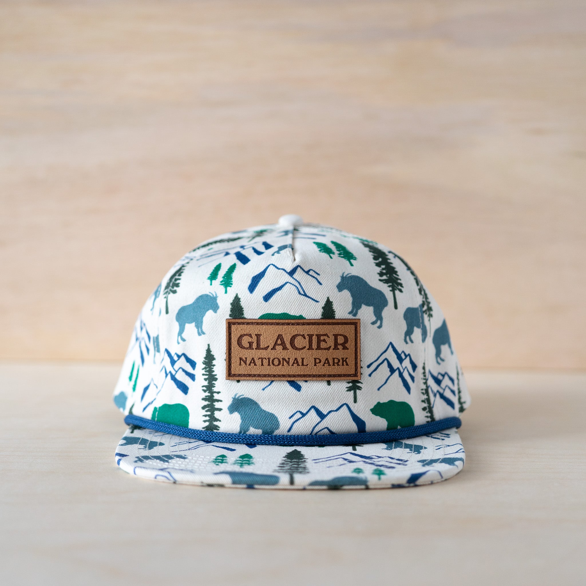 Youth Glacier Pattern Hat
