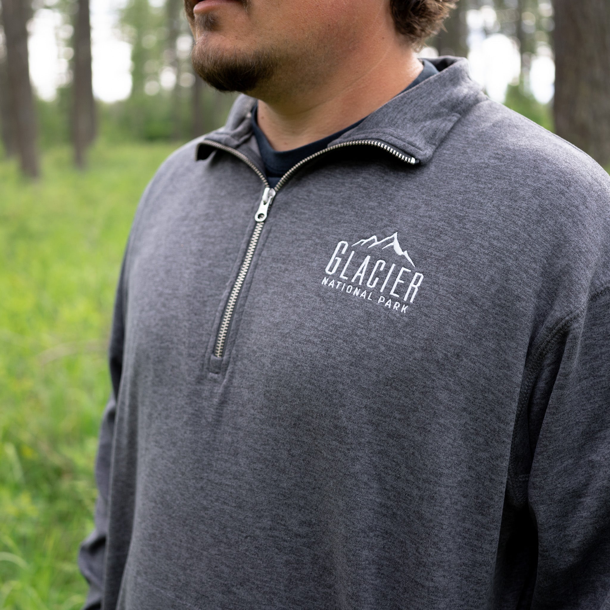 Glacier Quarter Zip Sweatshirt