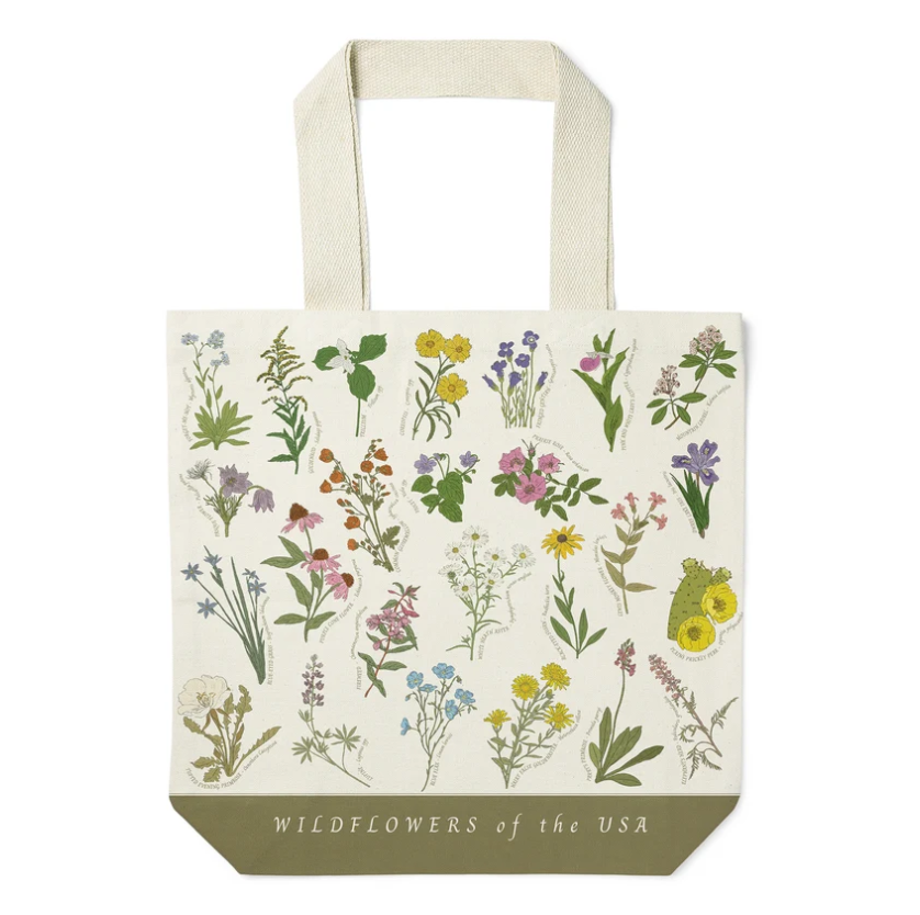 USA Wildflowers Tote Bag