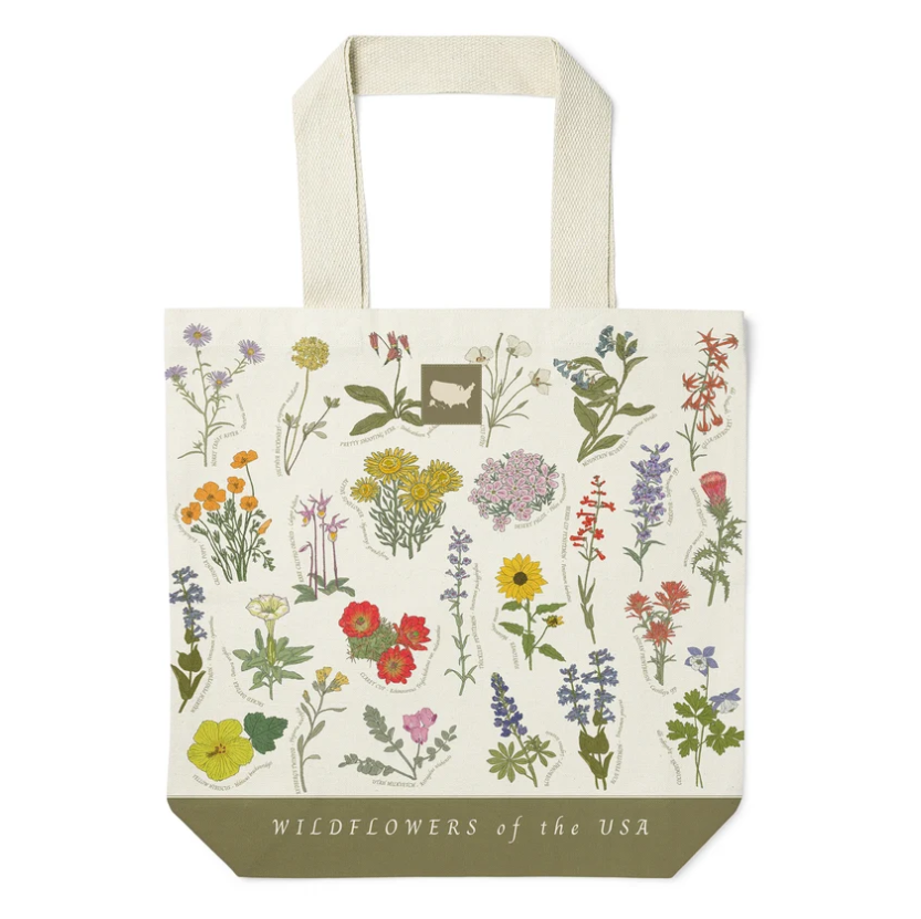 USA Wildflowers Tote Bag