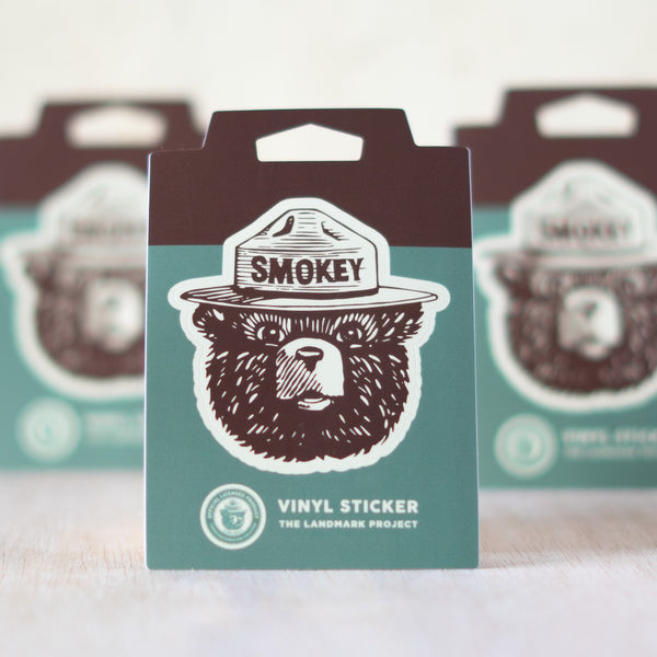 Smokey Bear Sticker