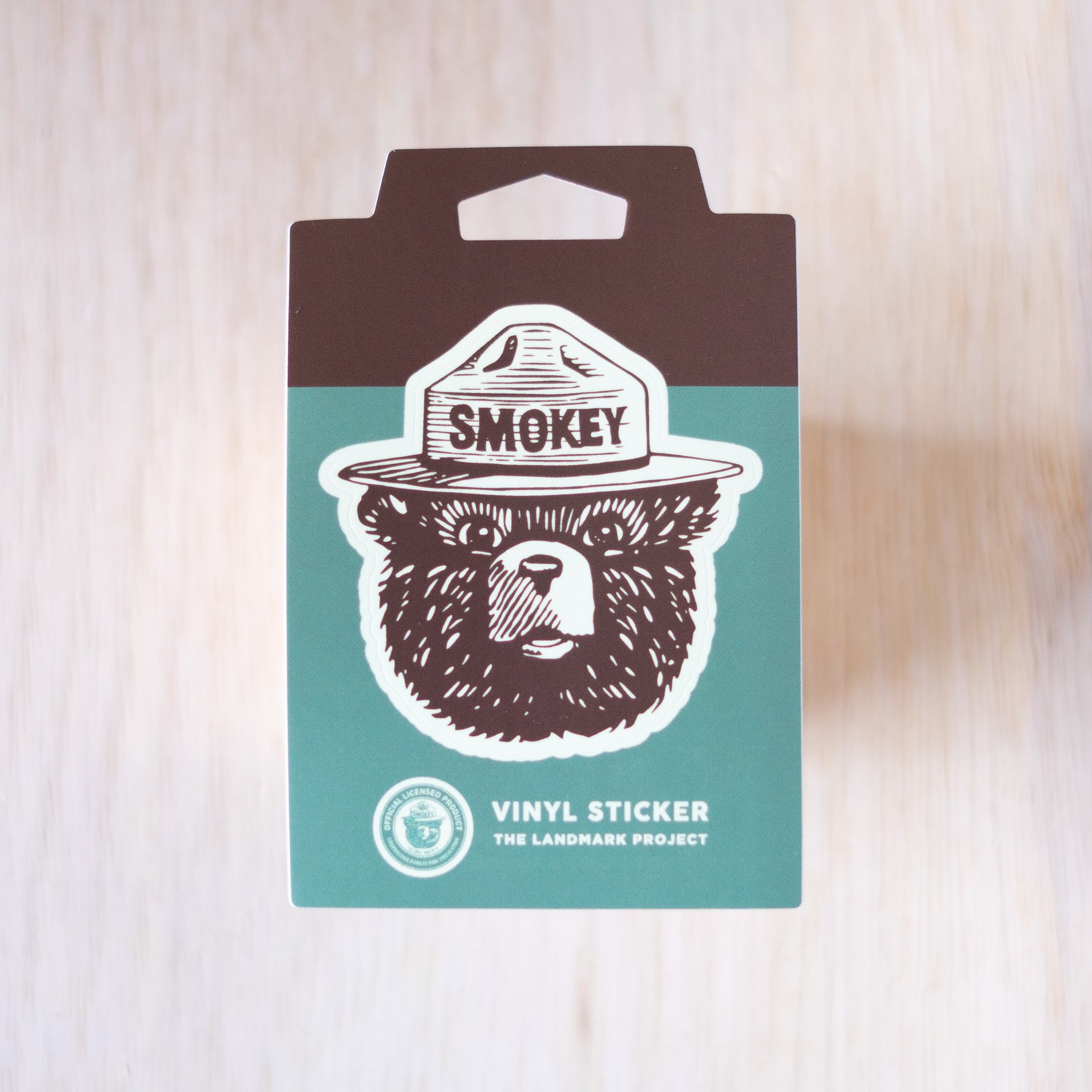 Smokey Bear Sticker