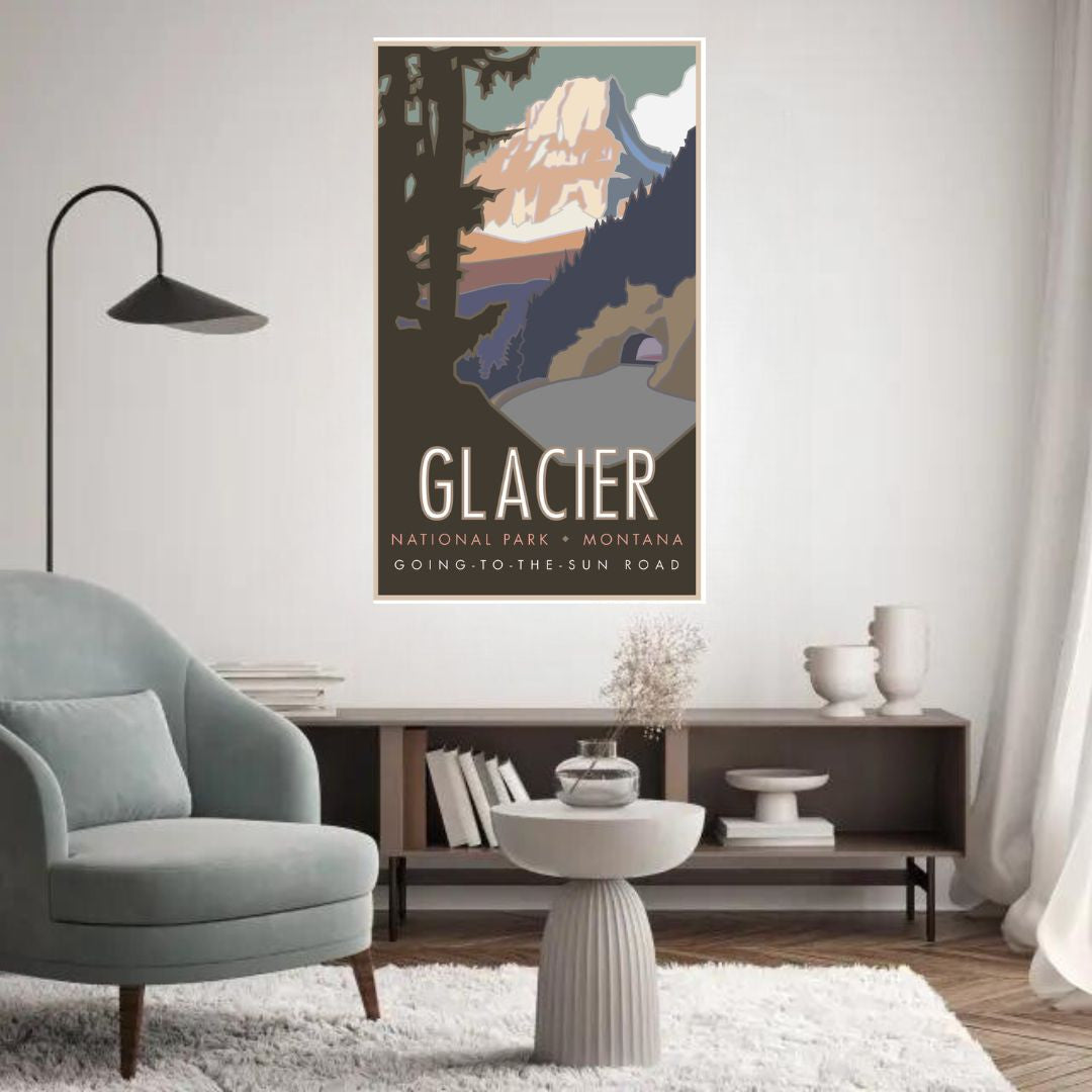 Going-to-the-Sun Road Poster 11x17