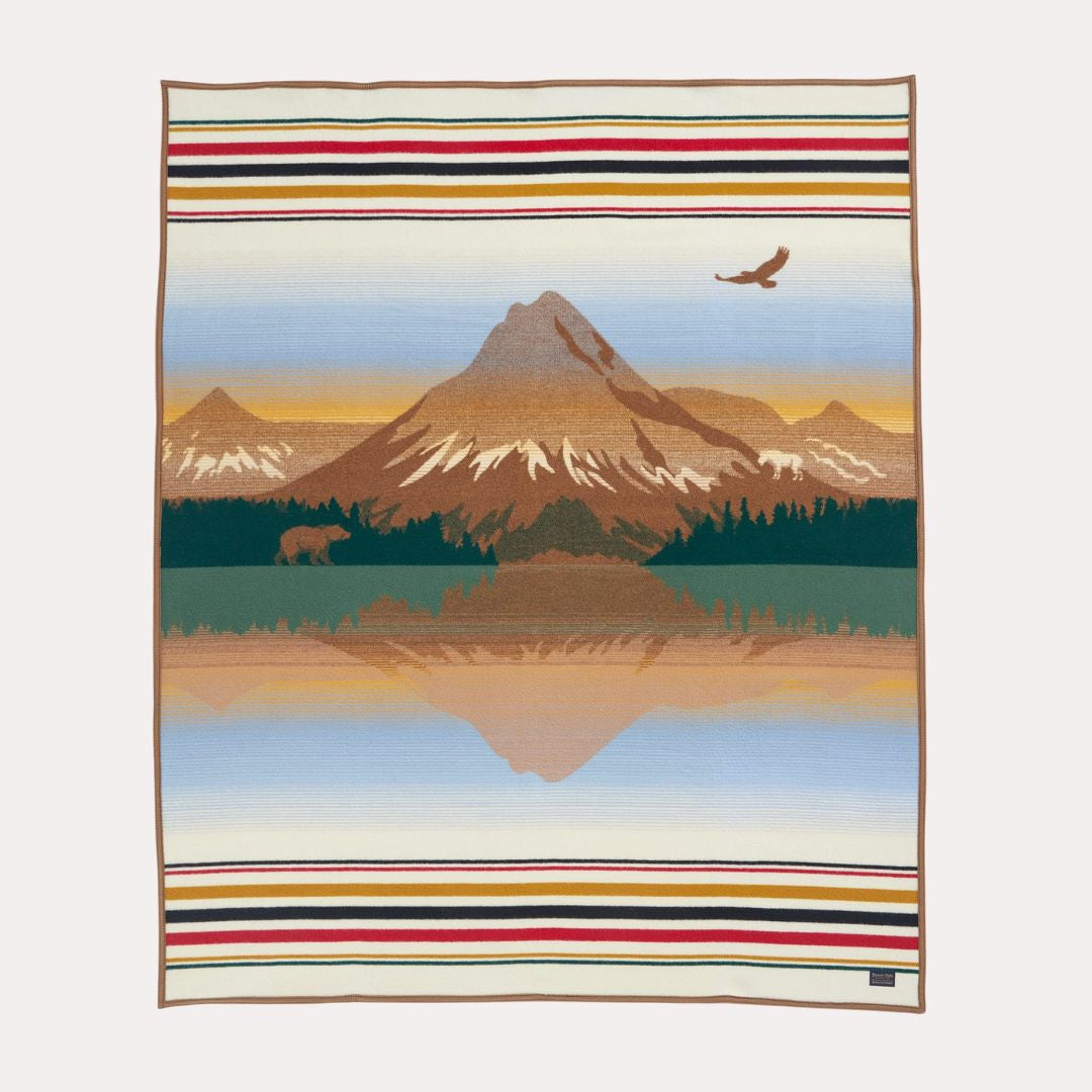 Pendleton Glacier Peaks Blanket