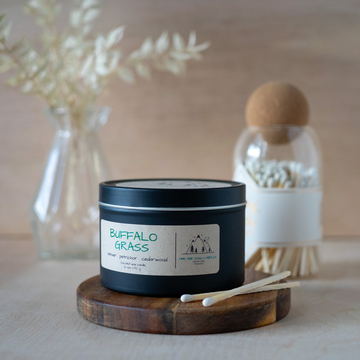 Buffalo Grass Candle
