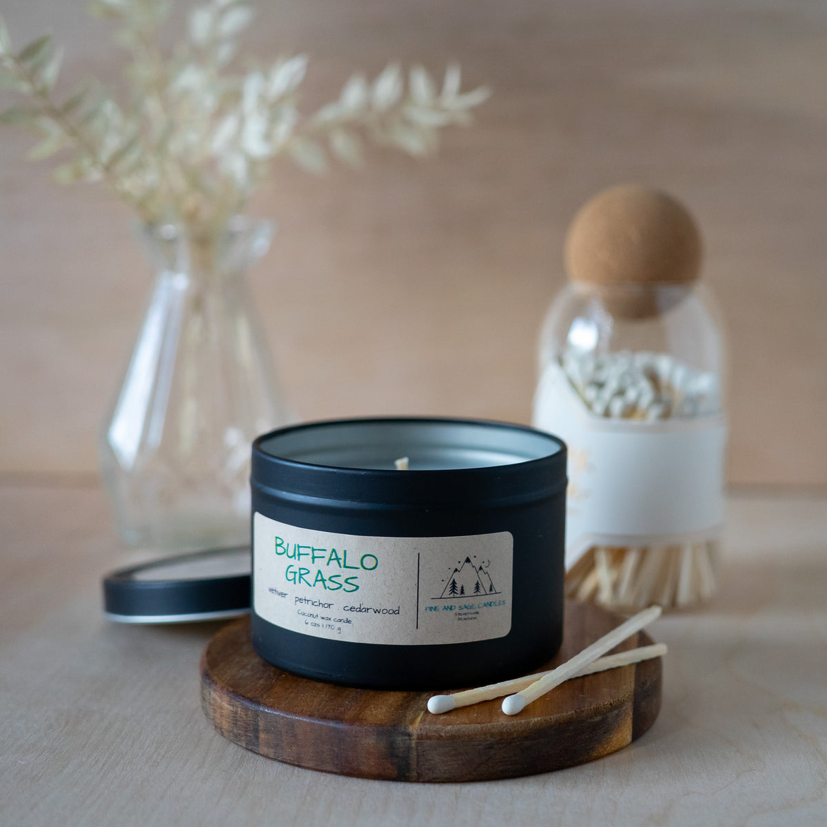 Buffalo Grass Candle
