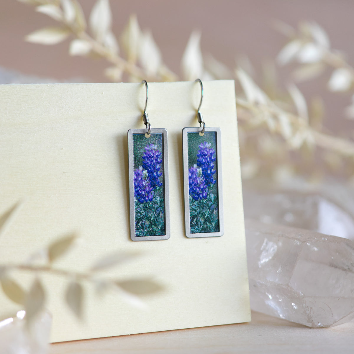 Lupine Earrings