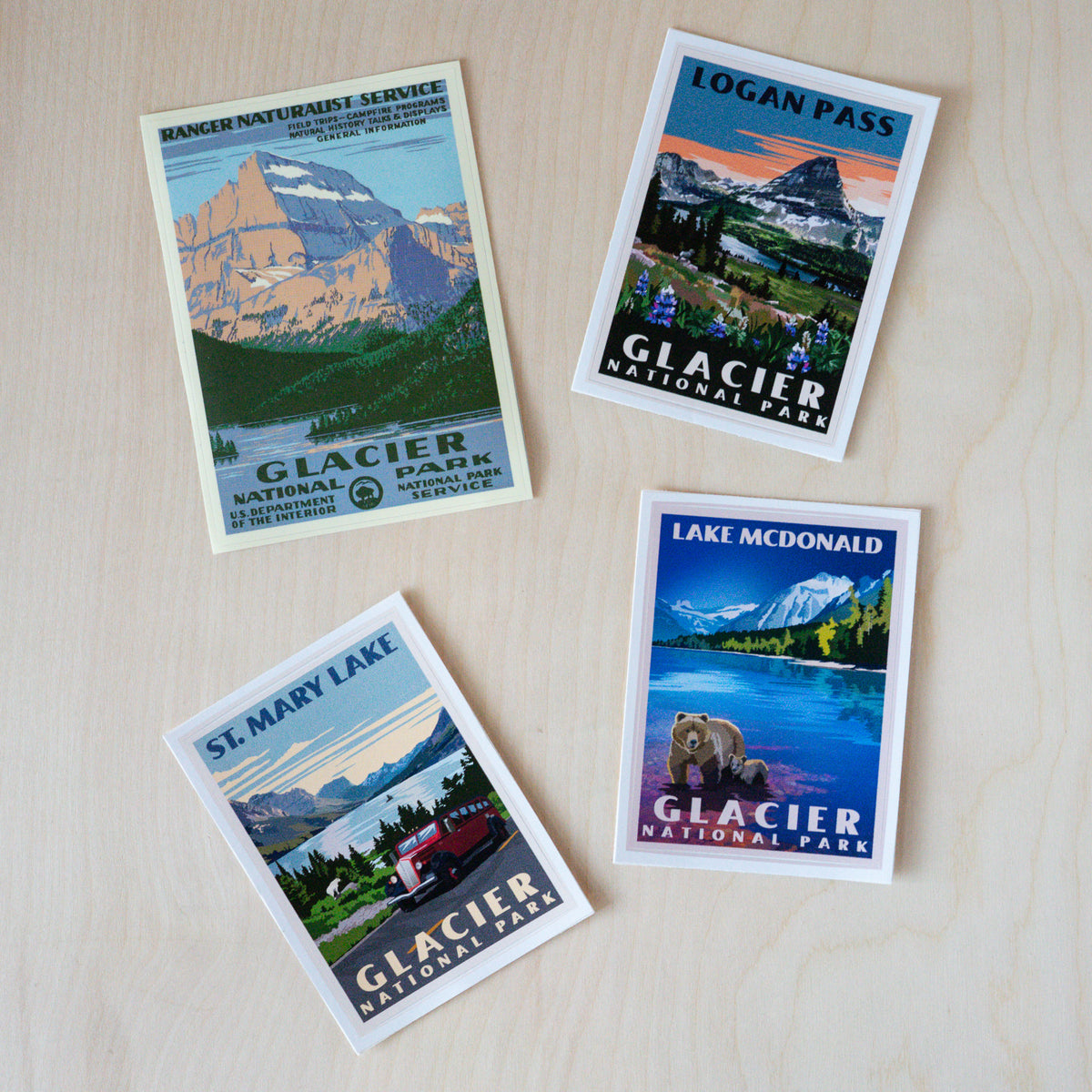 Retro Sticker Set